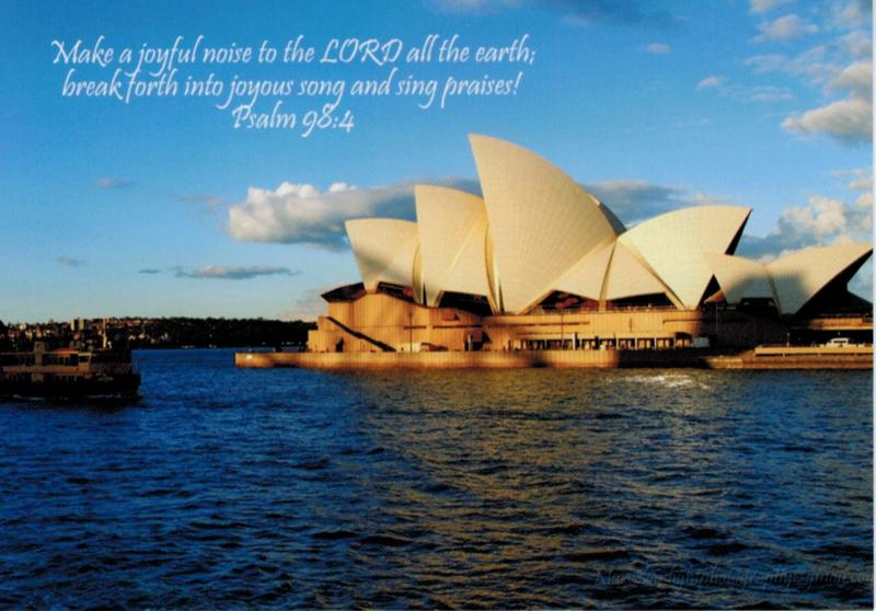 Sydney Opera House and Scripture